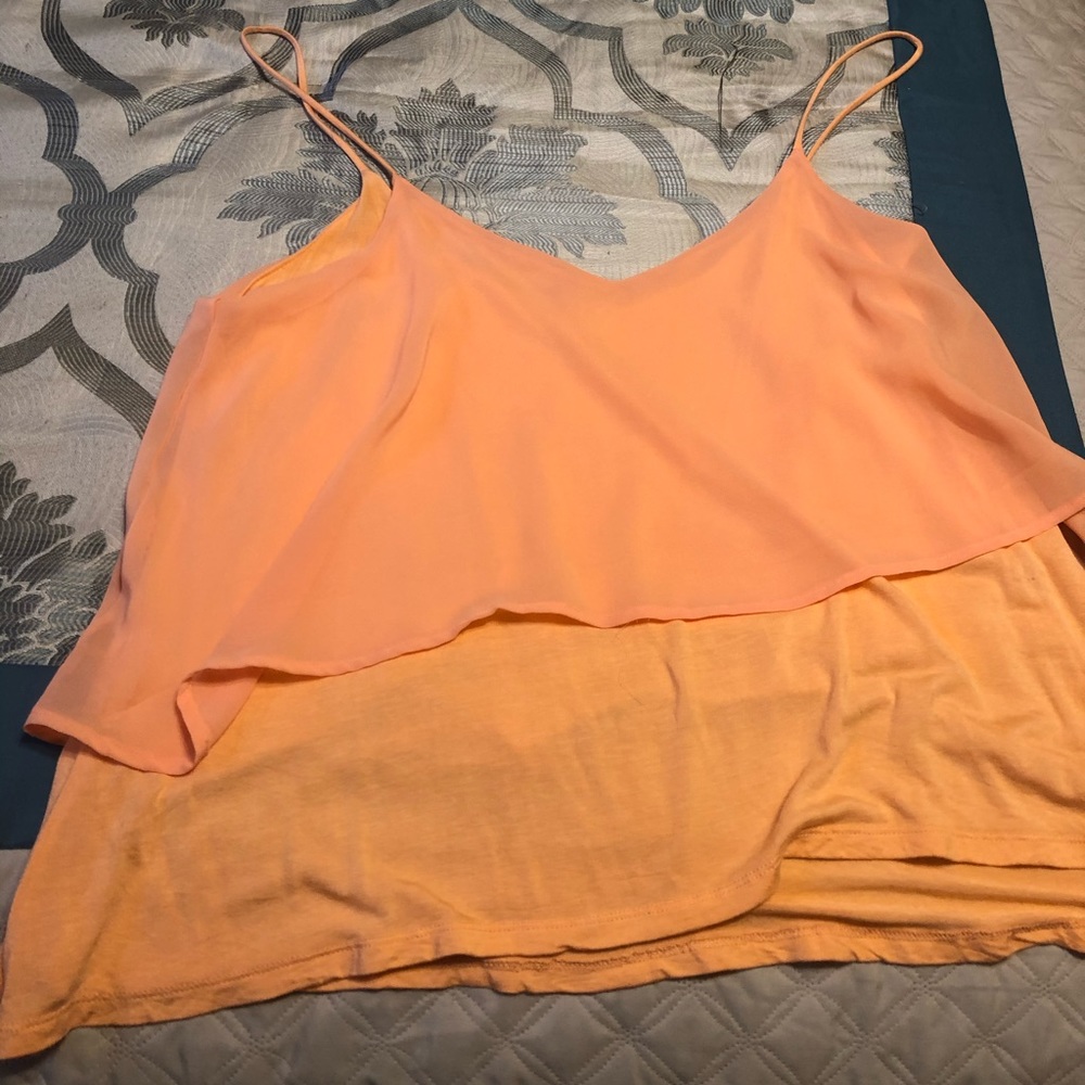 Light orange top